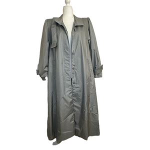 Vintage Charles Klein Trench with Hidden Buttons and Belt